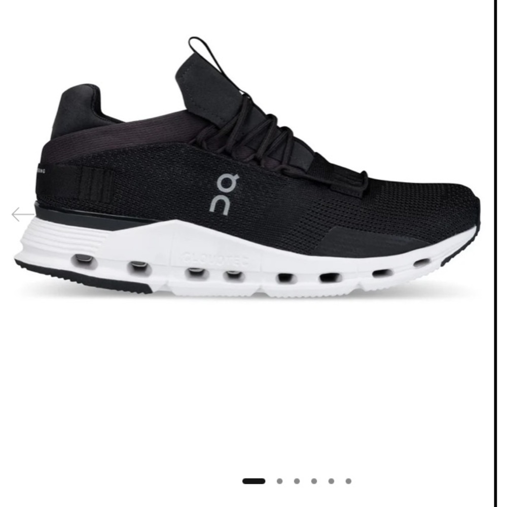 On X Women’s Cloudnova Black Running Sneaker